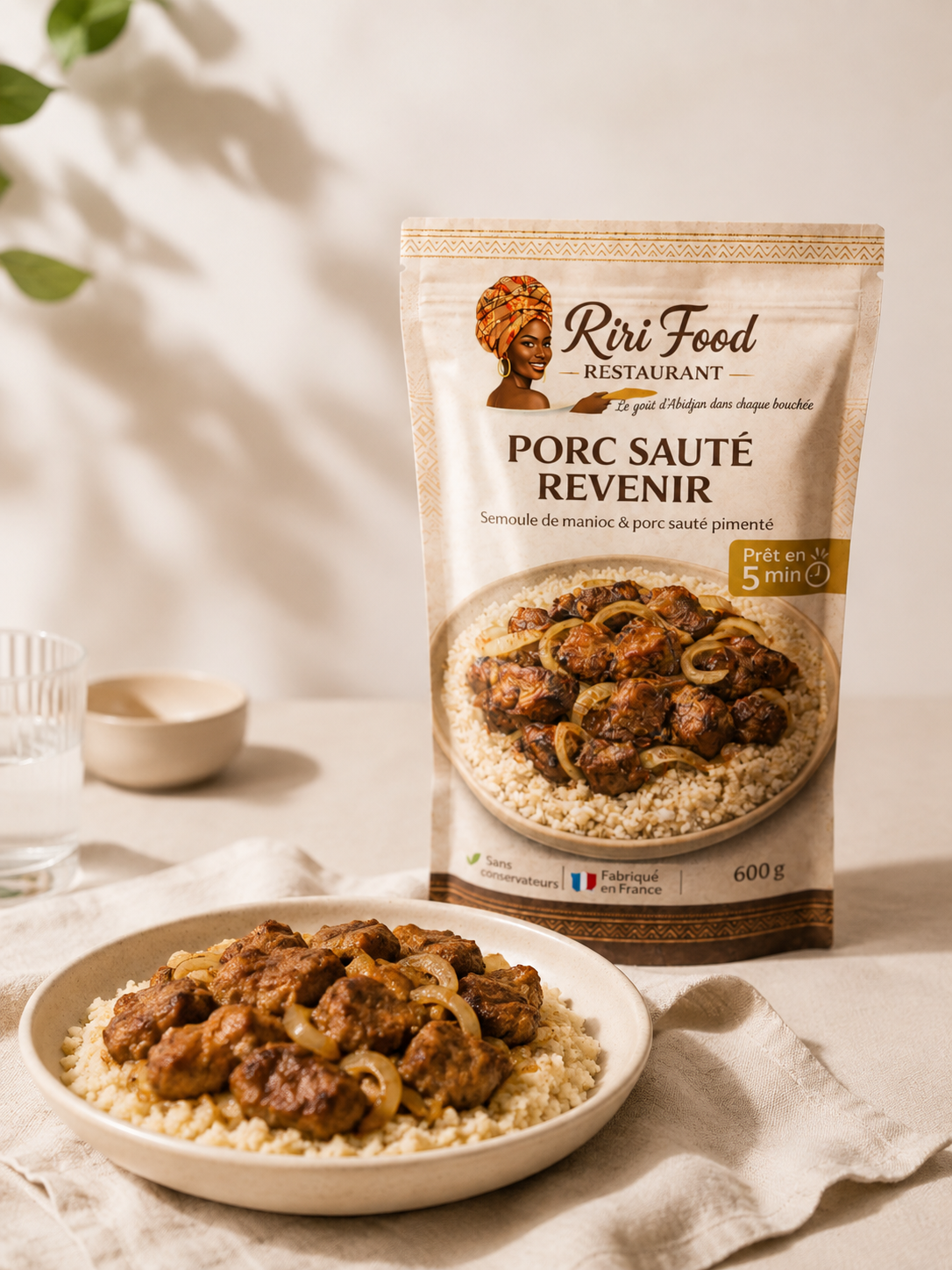 KIT Porc sauté revenir