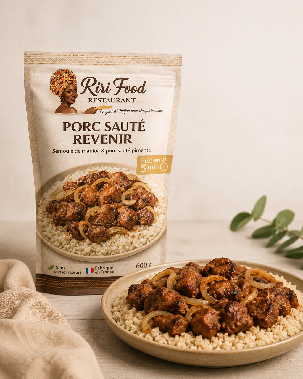 KIT Porc sauté revenir