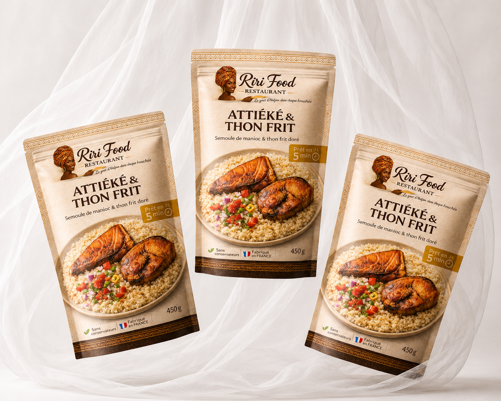 KIT GARBA Ivoirien - Attiéké Thon frit
