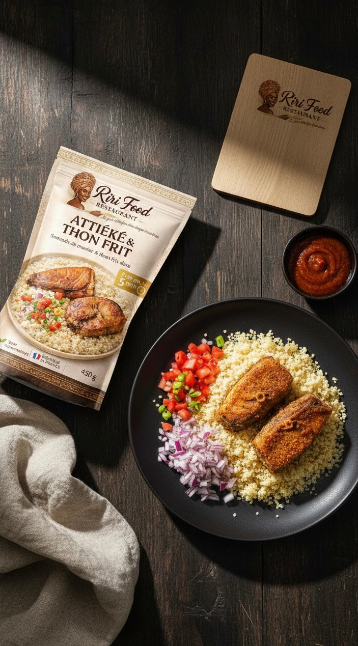 KIT GARBA Ivoirien - Attiéké Thon frit