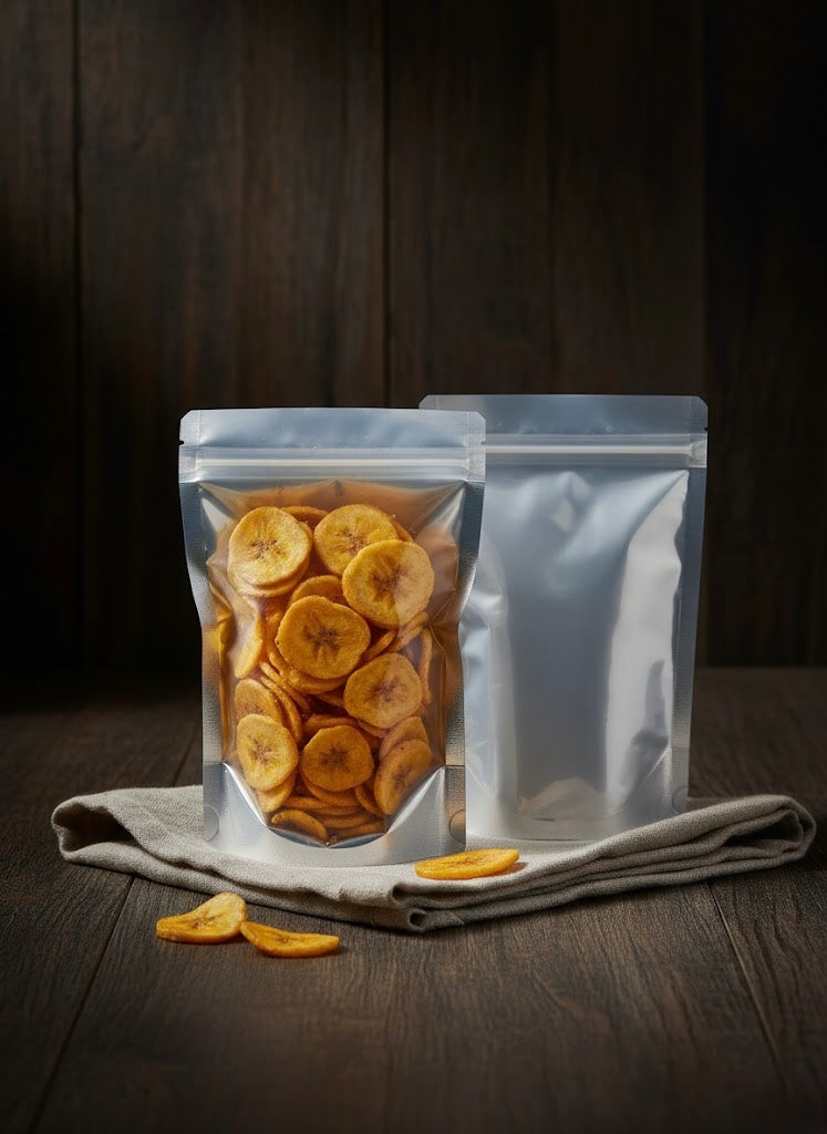 Chips de banane plantains non mûres