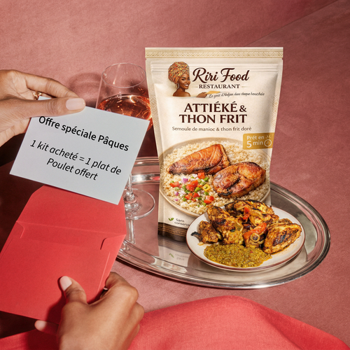 KIT GARBA Ivoirien - Attiéké Thon frit